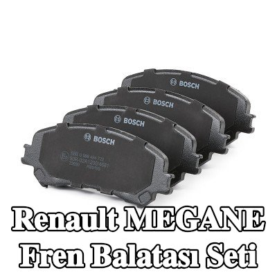 BOSCH Fren balatası seti 17, 1mm — Renault Megane