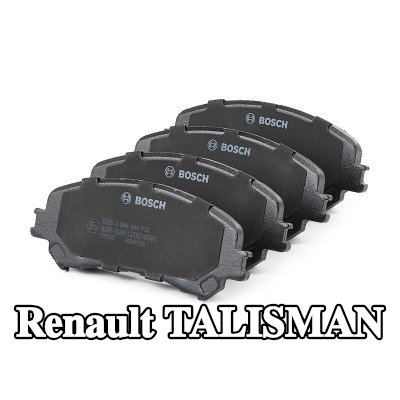 BOSCH مجموعة وسادات الفرامل 17, 1mm — Renault Talisman