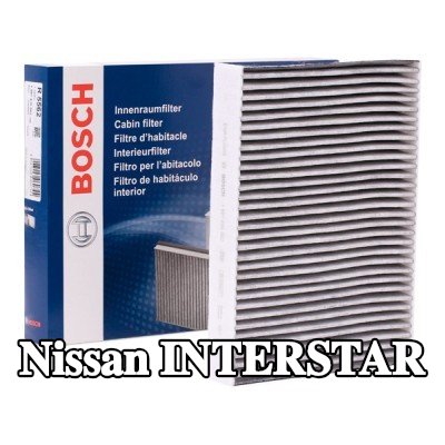 BOSCH مرشح حبوب اللقاح مرشح الكربون المنشط — Nissan Interstar