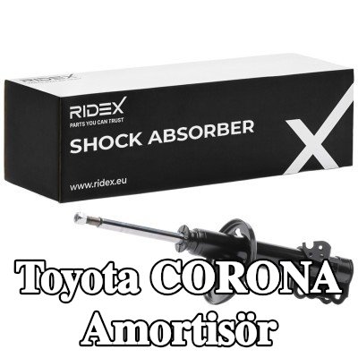 RIDEX Amortisör Ön Aks Sağ, Gaz Basıncı, Süspansiyon Dikmesi — Toyota Corona