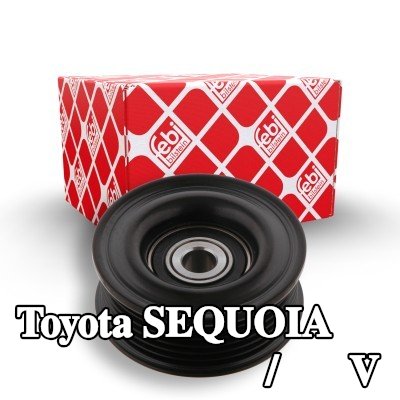FEBI BILSTEIN بكرة الانحراف/التوجيه, V-ribbed belt Outer Diameter: 75mm — 2000 Toyota Sequoia