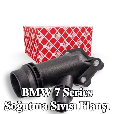 FEBI BILSTEIN Conta/sızdırmazlık elemanı ile birlikte soğutma suyu flanşı — 2000 BMW 7 Series