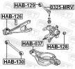 FEBEST Arka Aks Alt Takip Kolu / Süspansiyon Kolu Burcu — Honda Odyssey (2)