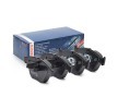 BOSCH Fren balatası seti 19, 8mm, gıcırtı önleyici plaka ile, montaj kılavuzu ile, piston klipsli — BMW Z4 (1)