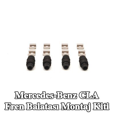 BOSCH Fren balatası montaj kiti — Mercedes-Benz Cla