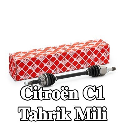 FEBI BILSTEIN Tahrik mili Ön Aks Sol, somunlu — Citroën C1