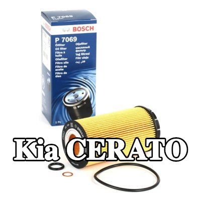 BOSCH فلتر الزيت مع حشوات/أختام — 2004 Kia Cerato