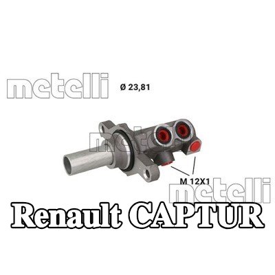 METELLI المضخة الرئيسية للفرامل — Renault Captur