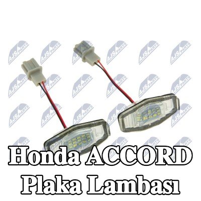 NTY Plaka lambası — Honda Accord