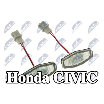 NTY مصباح لوحة الترخيص — 2002 Honda Civic