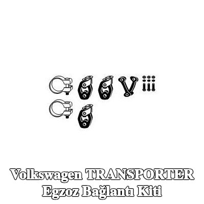 VEGAZ Egzoz bağlantı kiti — 2012 Volkswagen Transporter
