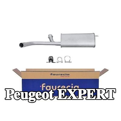 HELLA كاتم الصوت الخلفي الخلفي, مع قطع التركيب — Peugeot Expert