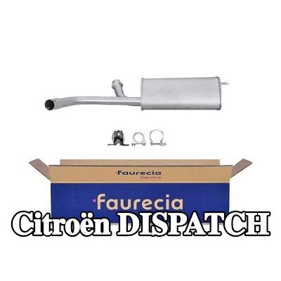 HELLA كاتم الصوت الخلفي الخلفي, مع قطع التركيب — Citroën Dispatch