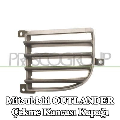 PRASCO Çekme kancası kapağı Sağ Ön — 2002 Mitsubishi Outlander