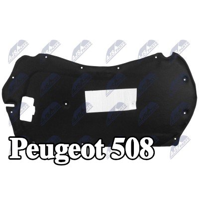 NTY مادة عازلة للصوت, حجرة المحرك غطاء المحرك — Peugeot 508