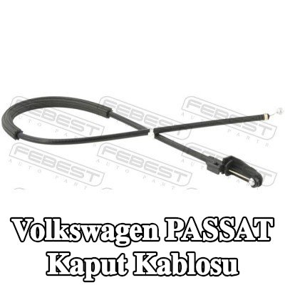 FEBEST Kaput kablosu — 2012 Volkswagen Passat
