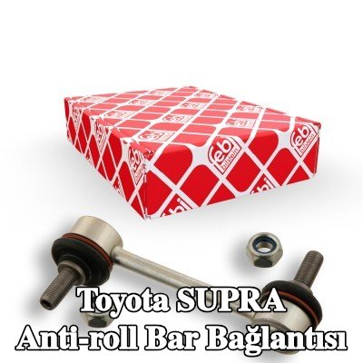 FEBI BILSTEIN Stabilizatör kolu OE Turbo YENİ, Arka Aks Sol, Arka Aks Sağ, 111mm, Çelik — Toyota Supra