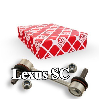 FEBI BILSTEIN وصلة قضيب مانع الانقلاب OE Turbo NEW, المحور الخلفي الأيسر, المحور الخلفي الأيمن, 111mm, الفولاذ — 2000 Lexus Sc