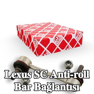 FEBI BILSTEIN Stabilizatör kolu OE Turbo YENİ, Arka Aks Sol, Arka Aks Sağ, 111mm, Çelik — 2000 Lexus Sc