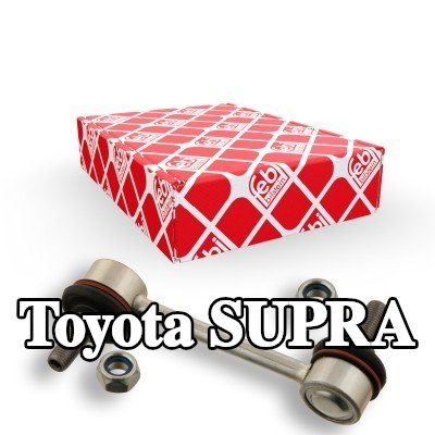 FEBI BILSTEIN وصلة قضيب مانع الانقلاب OE Turbo NEW, المحور الخلفي الأيسر, المحور الخلفي الأيمن, 111mm, الفولاذ — Toyota Supra