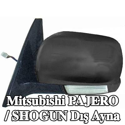 DIEDERICHS Sol yan ayna — Mitsubishi Pajero / Shogun