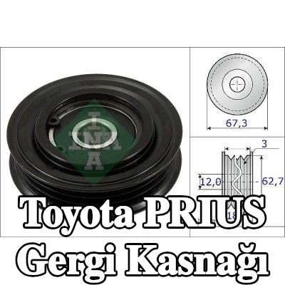 INA Gergi kasnağı Ø: 67, 3mm — 2003 Toyota Prius