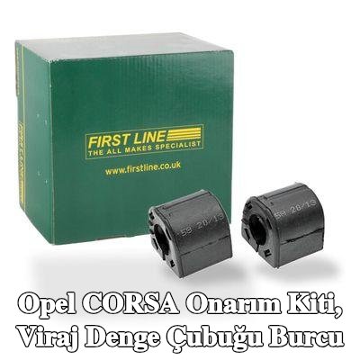 FIRST LINE Onarım kiti, viraj denge çubuğu burcu — 2014 Opel Corsa
