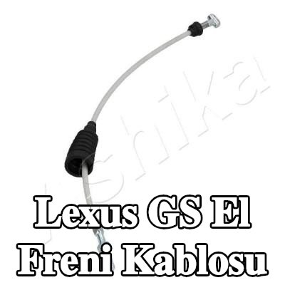 ASHIKA El freni kablosu Ön, 370mm — Lexus Gs