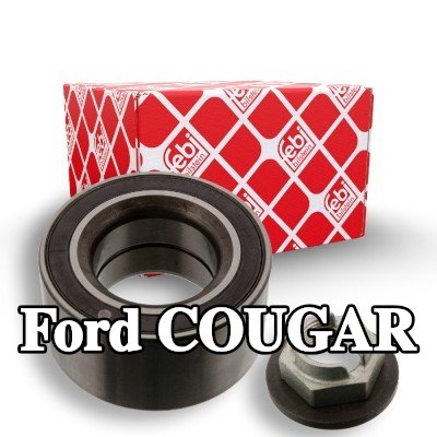 FEBI BILSTEIN محمل العجلة مع صامولة المحور, مع حلقة مستشعر ABS, مع حلقة مستشعر مغناطيسي مدمجة — Ford Cougar