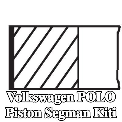 MAHLE Piston Segman Kiti — 1990 Volkswagen Polo