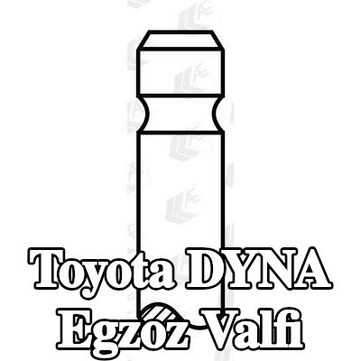 AE Egzoz valfi — Toyota Dyna