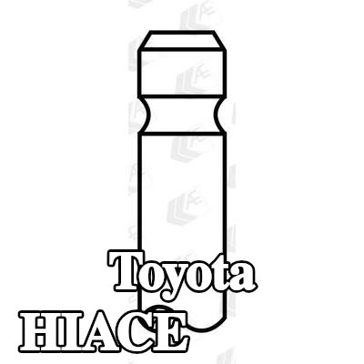 AE صمام العادم — Toyota Hiace