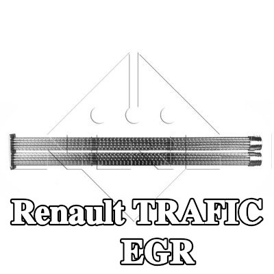 NRF مبرد EGR مع أجزاء التثبيت — 2000 Renault Trafic