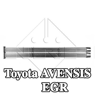 NRF مبرد EGR مع أجزاء التثبيت — 2002 Toyota Avensis