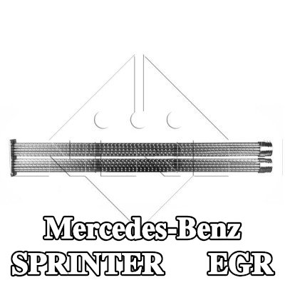 NRF مبرد EGR مع أجزاء التثبيت — 2000 Mercedes-Benz Sprinter