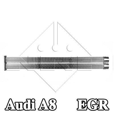 NRF مبرد EGR مع أجزاء التثبيت — Audi A8