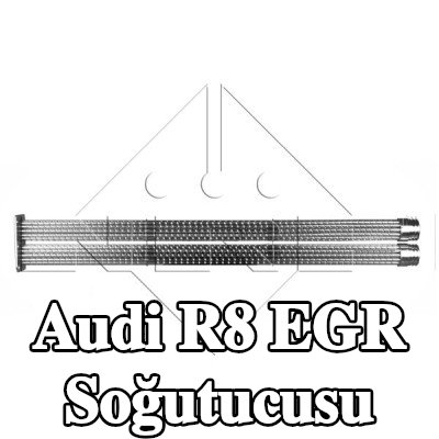 NRF Montaj parçaları dahil EGR soğutucu — Audi R8