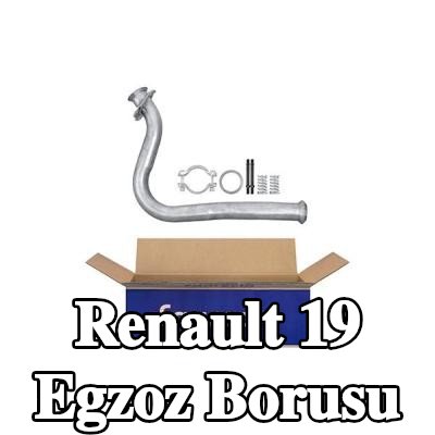 HELLA Egzoz Borusu — 1990 Renault 19