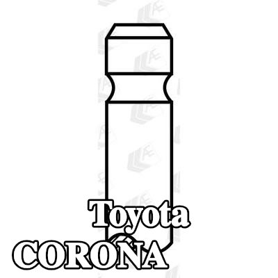 AE صمام السحب - طرف ساق الصمام مقوى — Toyota Corona