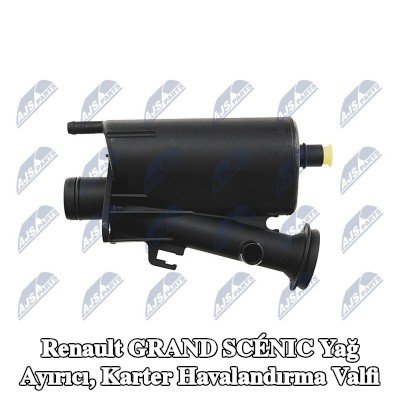 NTY Yağ ayırıcı, karter havalandırma valfi — 2004 Renault Grand Scénic
