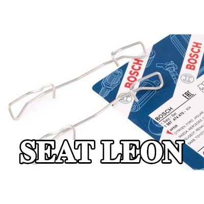 BOSCH طقم تركيب وسادات الفرامل — SEAT Leon
