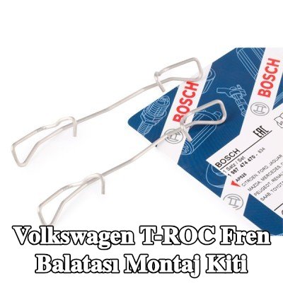 BOSCH Fren balatası montaj kiti — Volkswagen T-roc