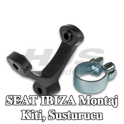 HJS Montaj Kiti, kelepçeli susturucu — SEAT Ibiza