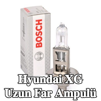 BOSCH Uzun far ampulü H1, 55W, 12V — Hyundai Xg
