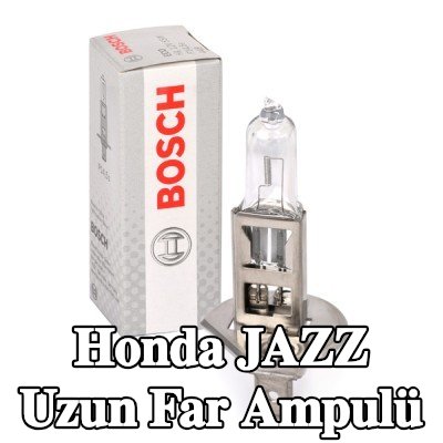BOSCH Uzun far ampulü H1, 55W, 12V — 2002 Honda Jazz