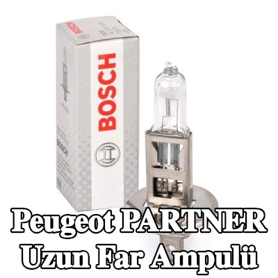 BOSCH Uzun far ampulü H1, 55W, 12V — Peugeot Partner