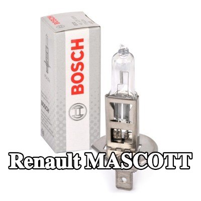 BOSCH لمبة الضوء العالي H1, 55W, 12V — Renault Mascott