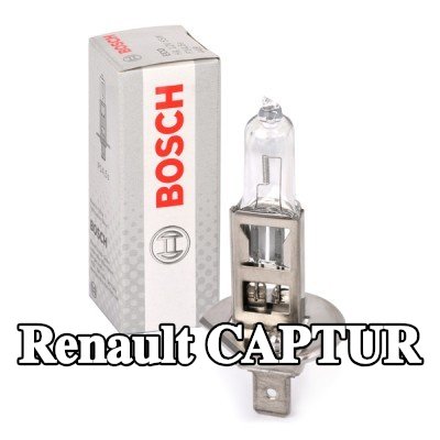 BOSCH لمبة الضوء العالي H1, 55W, 12V — Renault Captur
