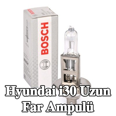 BOSCH Uzun far ampulü H1, 55W, 12V — 2012 Hyundai i30