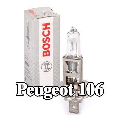 BOSCH لمبة الضوء العالي H1, 55W, 12V — Peugeot 106